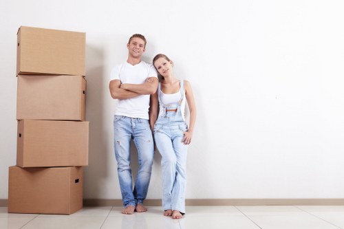 Movers handling a residential move in Sanderstead