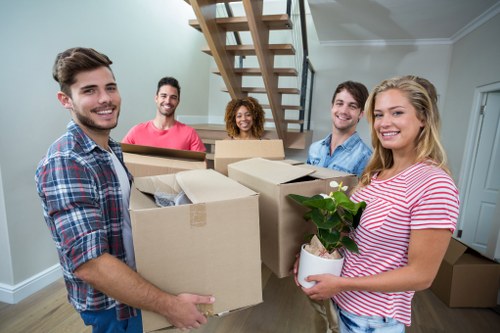 Removal team planning a home move in Sanderstead
