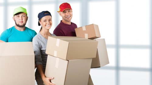 Commercial removals van support for local businesses