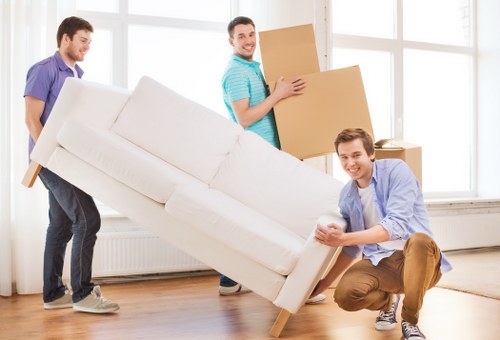 Local moving team handling furniture transport in Sanderstead