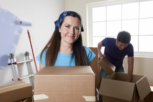 Reviewing a moving service complaint with notes and evidence
