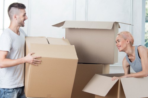 Example house move showing cubic-yard pricing for mixed items
