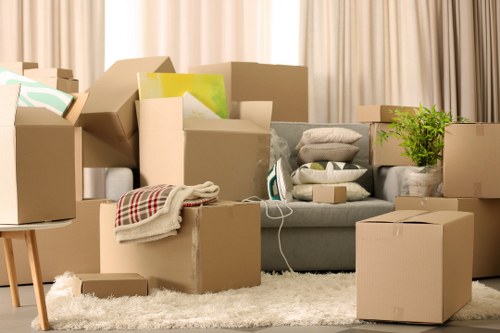 Household loading support with a moving truck in Sanderstead
