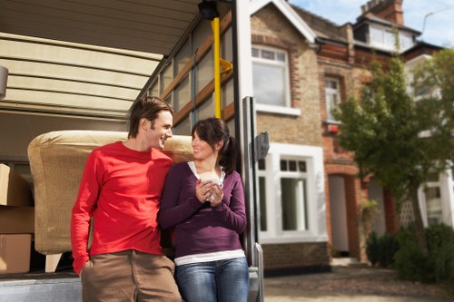 Preparing furniture for safe pick-up and removal