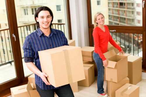 Collection of office furniture from a local business premises